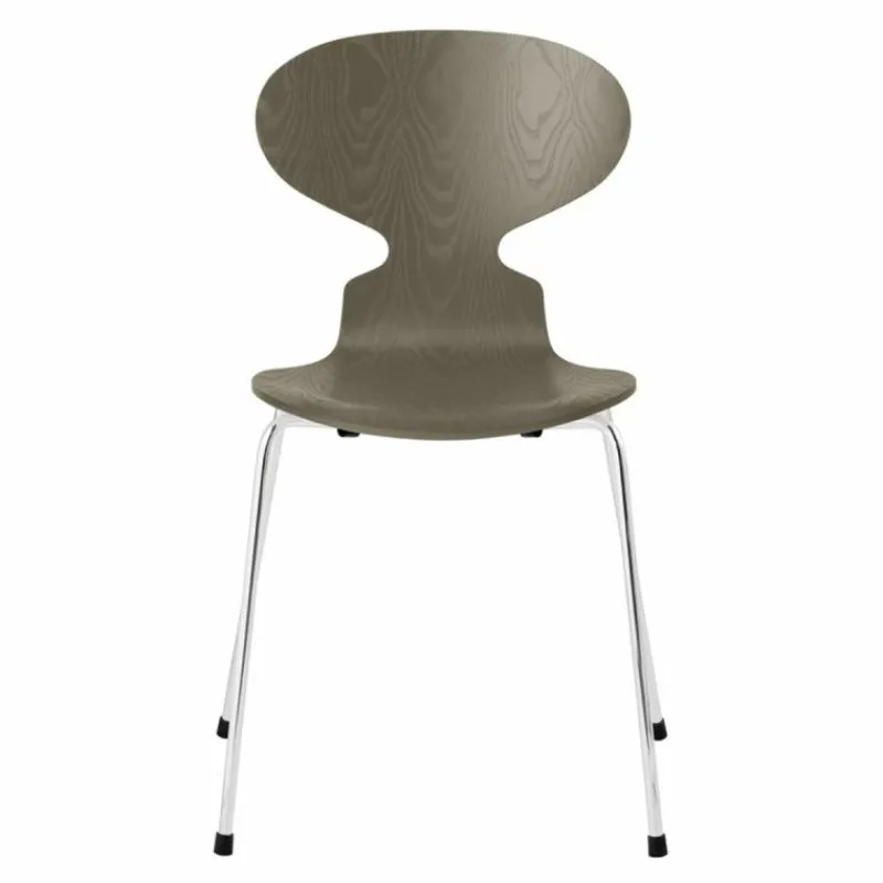 Hot Ant Stoel Gekleurd Essen, Vier Poten Eetkamerstoelen