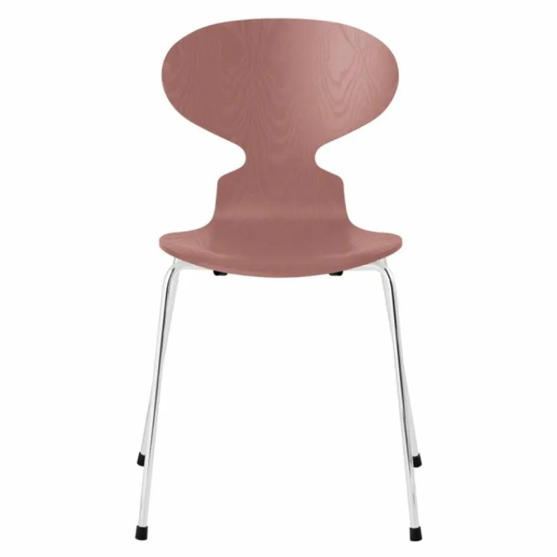 Hot Ant Stoel Gekleurd Essen, Vier Poten Eetkamerstoelen