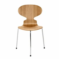 Hot Ant Stoel Naturel Fineer, Drie Poten Eetkamerstoelen