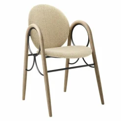 Online Arkade Stoel Wit Geolied Eiken Eetkamerstoelen