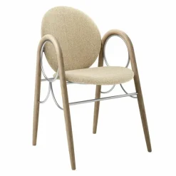 Online Arkade Stoel Wit Geolied Eiken Eetkamerstoelen