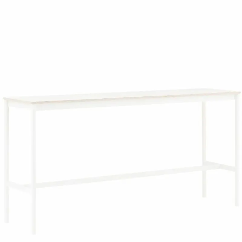 Outlet Base High Tafel Wit Wandtafels|Bartafels