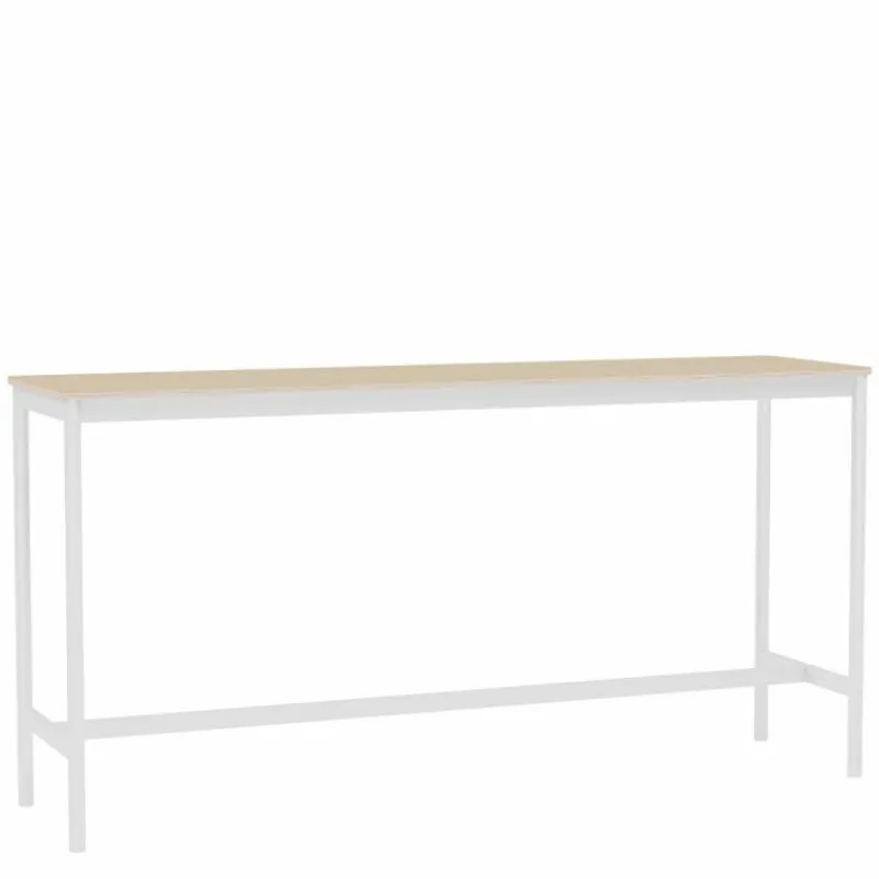 Outlet Base High Tafel Wit Wandtafels|Bartafels