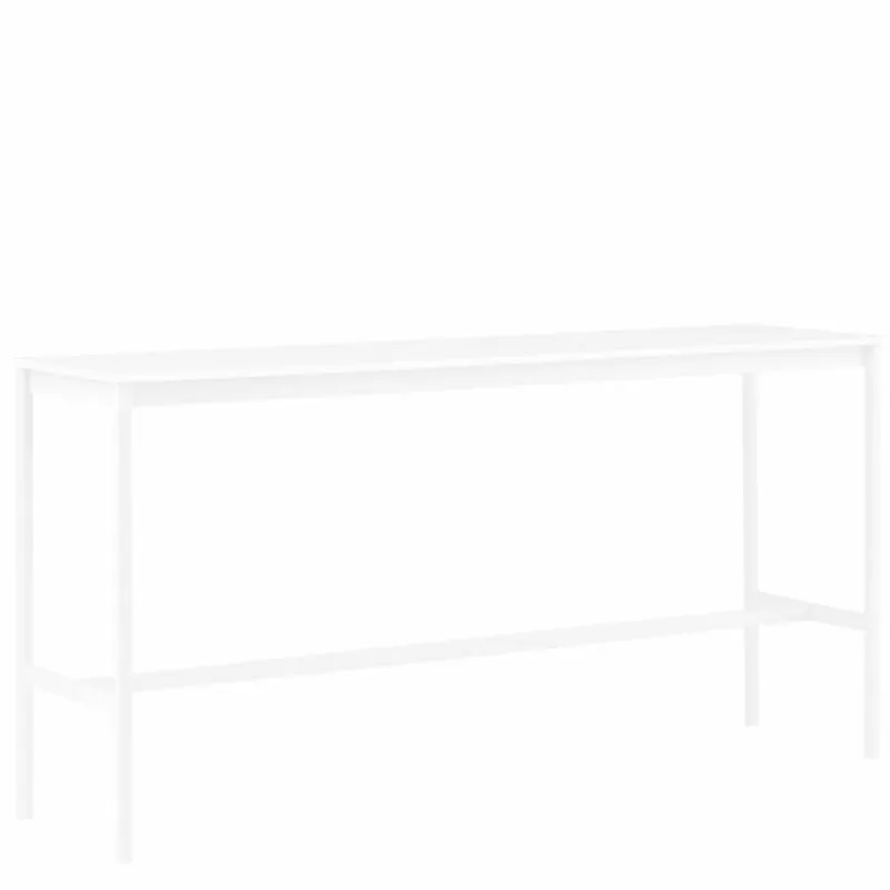 Outlet Base High Tafel Wit Wandtafels|Bartafels