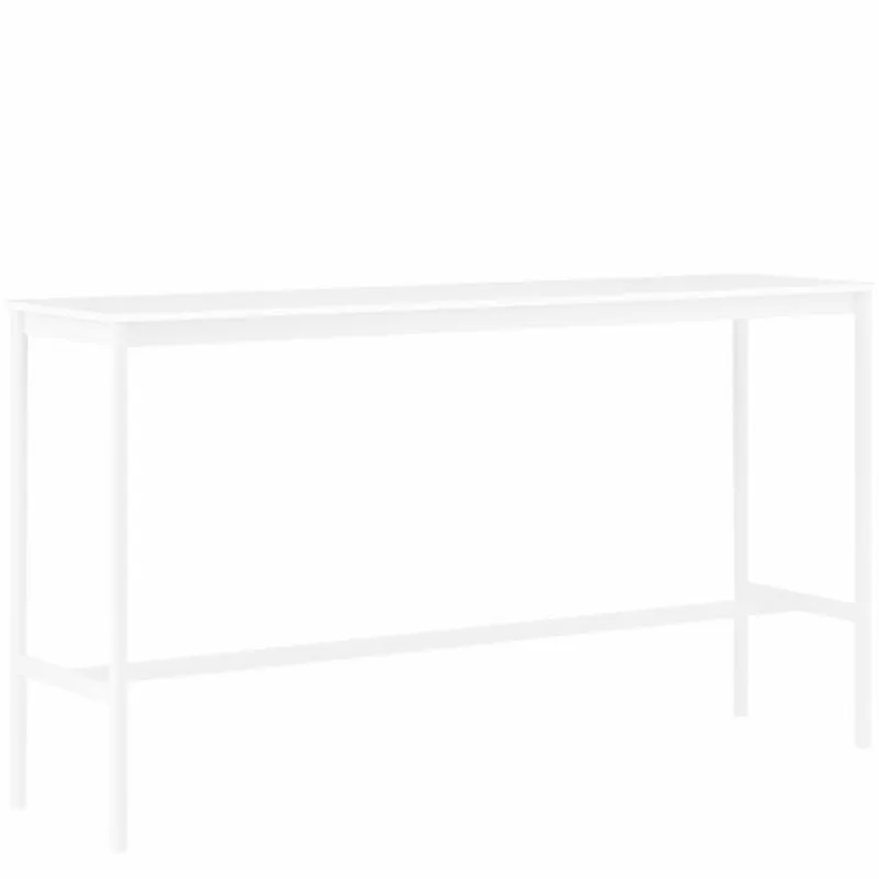 Outlet Base High Tafel Wit Wandtafels|Bartafels
