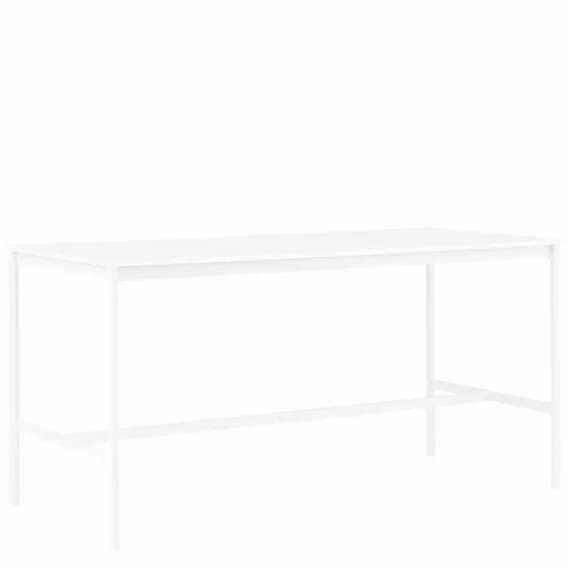 Outlet Base High Tafel Wit Wandtafels|Bartafels