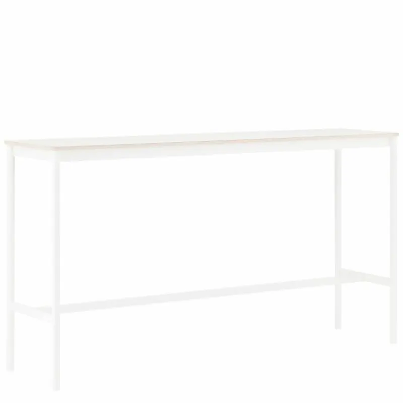 Outlet Base High Tafel Wit Wandtafels|Bartafels