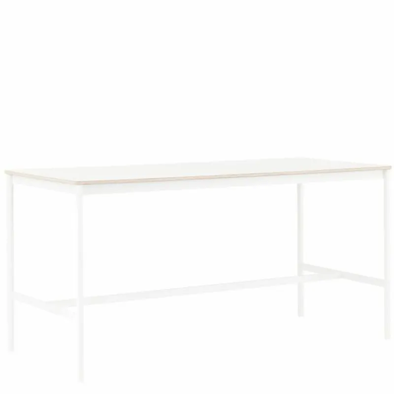Outlet Base High Tafel Wit Wandtafels|Bartafels