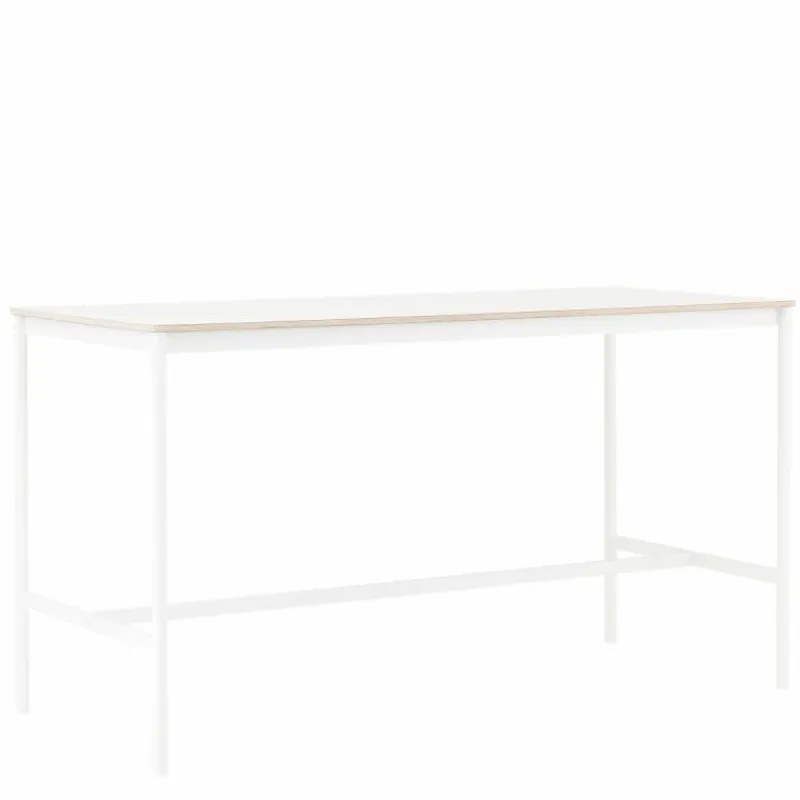 Outlet Base High Tafel Wit Wandtafels|Bartafels