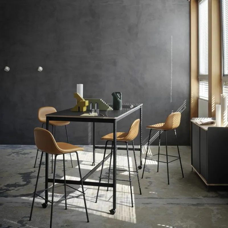Base High Tafel Zwart Wandtafels|Bartafels