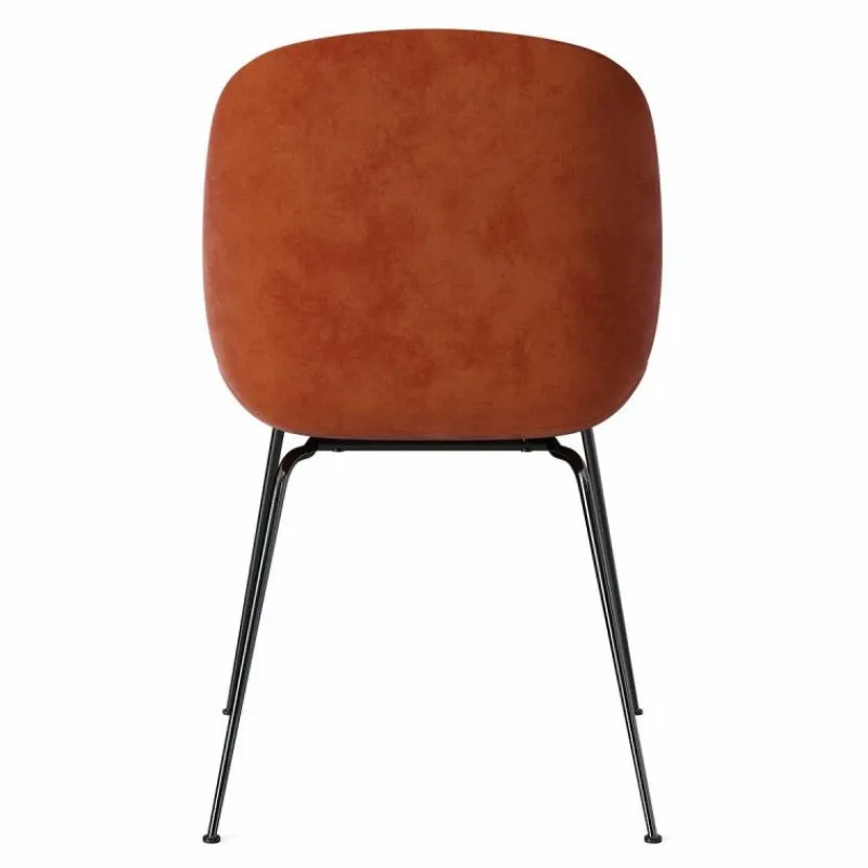 Outlet Beetle Stoel, zwart chroom onderstel Eetkamerstoelen