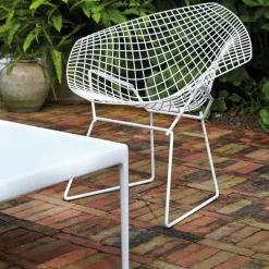 Bertoia Diamond Fauteuil Tuinstoelen|Fauteuils