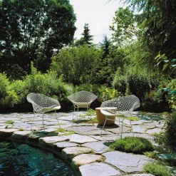 Bertoia Diamond Fauteuil Tuinstoelen|Fauteuils
