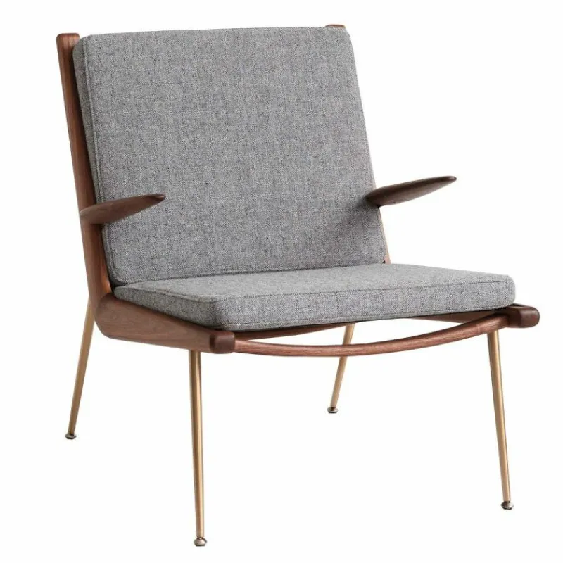 Hot Boomerang HM2 Messing Fauteuil Fauteuils