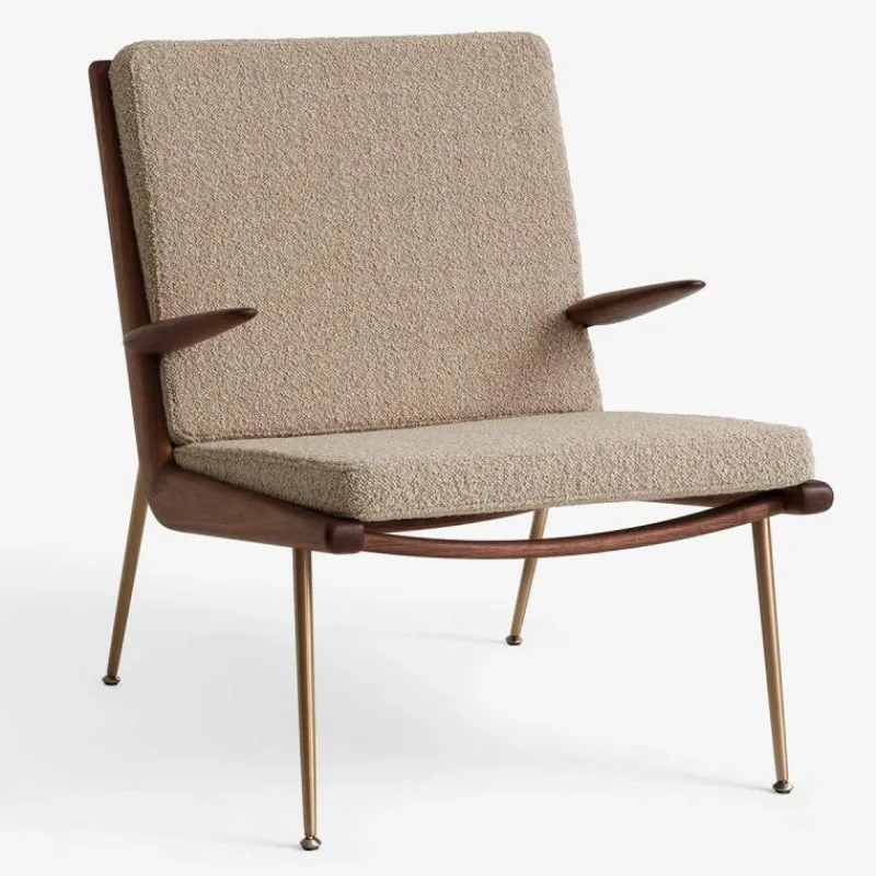 Hot Boomerang HM2 Messing Fauteuil Fauteuils