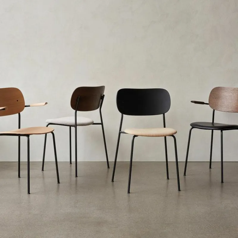 Hot Co Stoel Met Armleuning Eetkamerstoelen