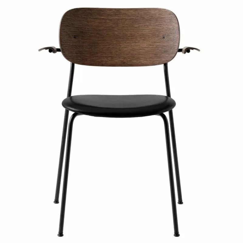 Hot Co Stoel Met Armleuning Eetkamerstoelen