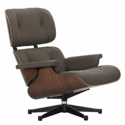 Outlet Eames Lounge Chair + Ottoman Leder Loungestoelen|Fauteuils