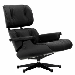 Outlet Eames Lounge Chair + Ottoman Leder Loungestoelen|Fauteuils