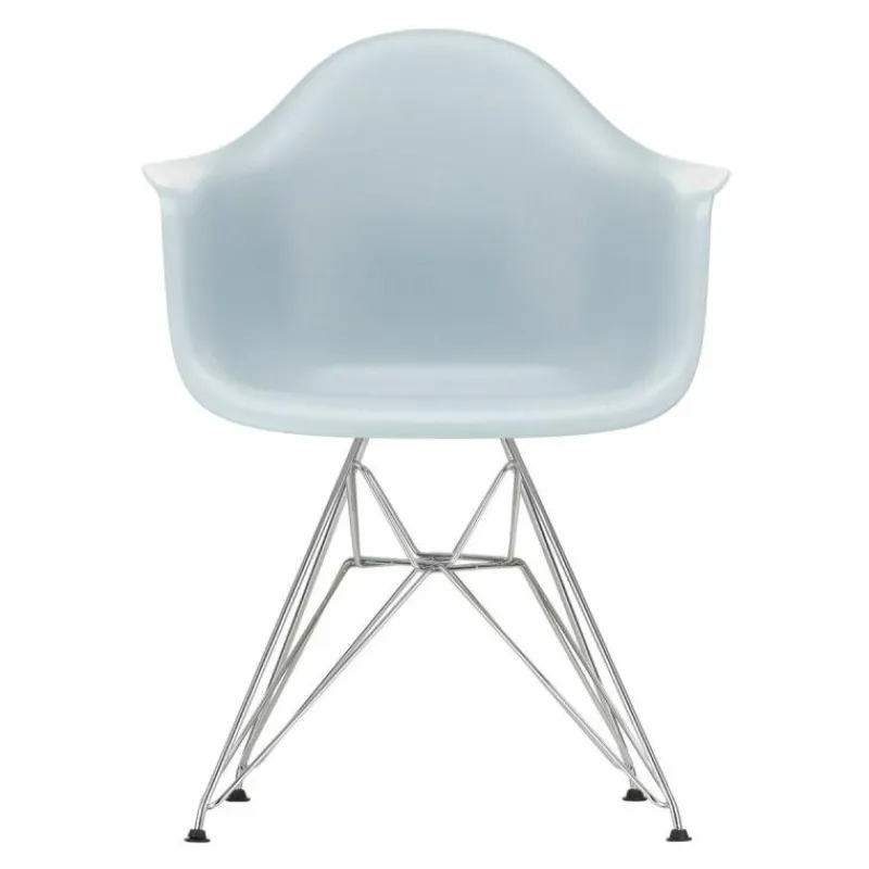 New Eames Plastic Chair DAR Chroom Onderstel Eetkamerstoelen