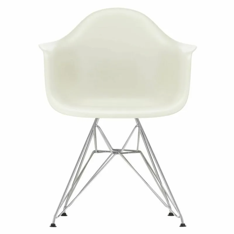 New Eames Plastic Chair DAR Chroom Onderstel Eetkamerstoelen