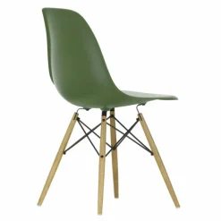 Sale Eames Plastic Chair DSW Stoel Esdoorn Gelig Eetkamerstoelen