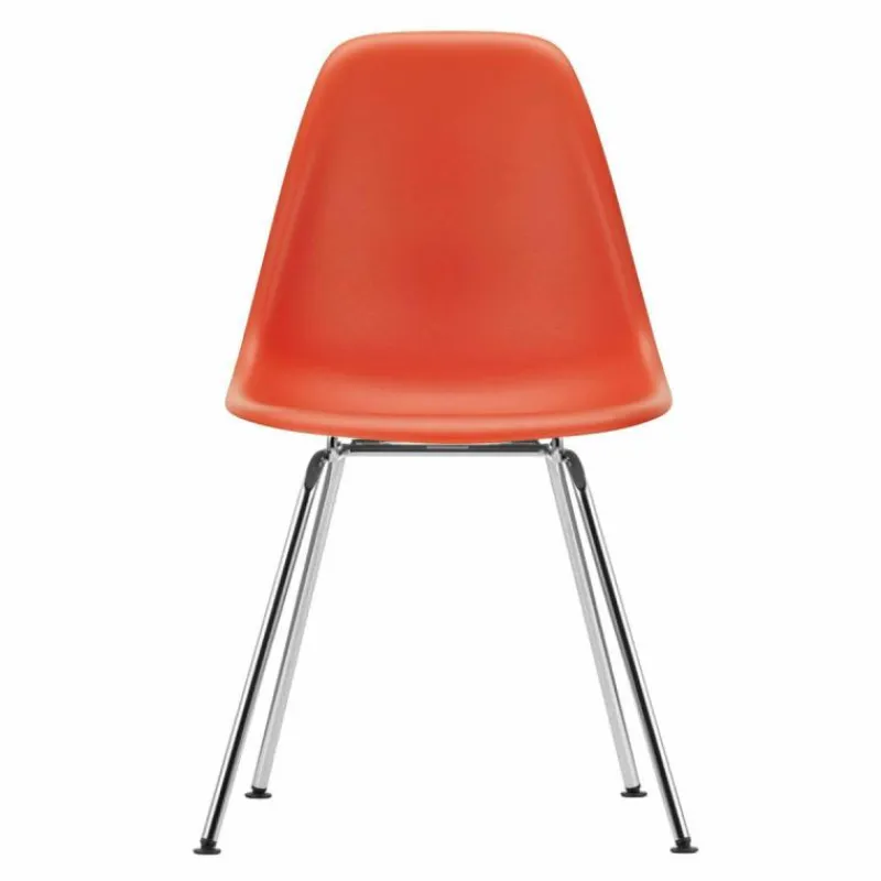 Hot Eames Plastic Chair DSX Chroom Eetkamerstoelen
