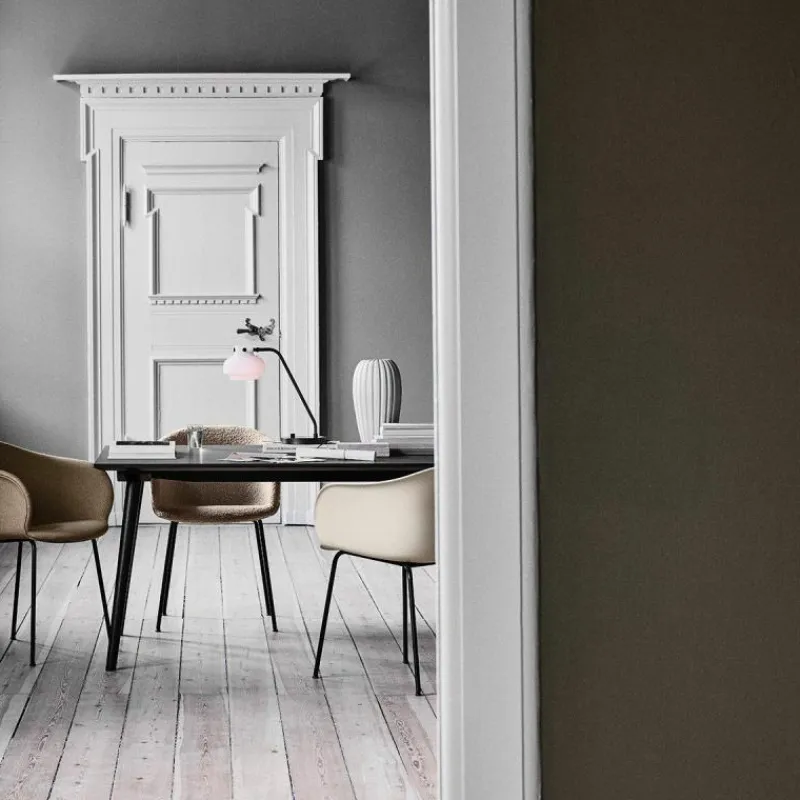 New Elefy Stoel Stalen Onderstel Eetkamerstoelen