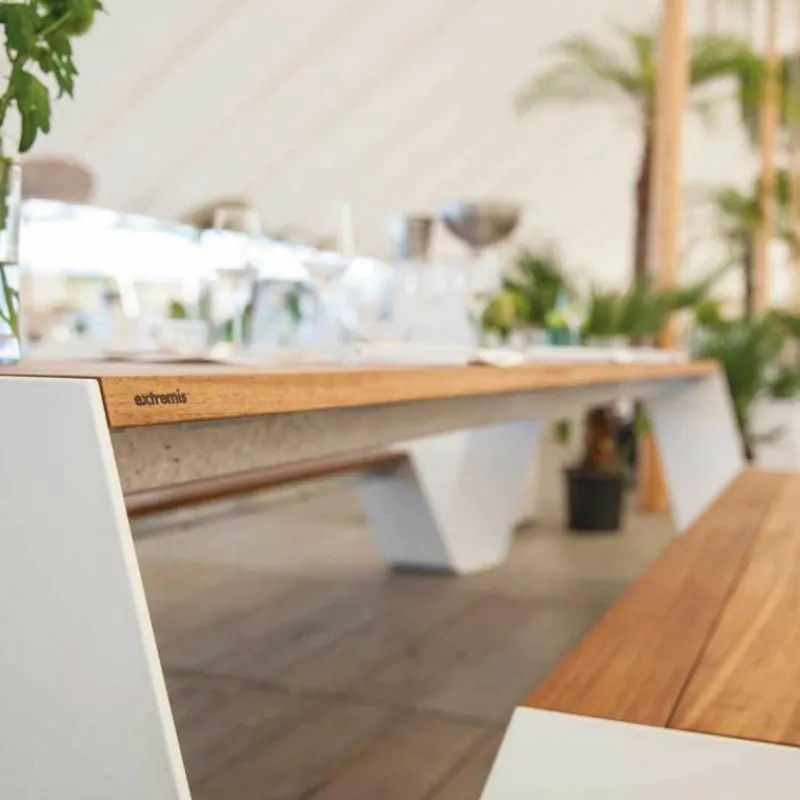 Best Hopper Picnic Picknicktafel - 300 cm. Tuinsets|Tuintafels