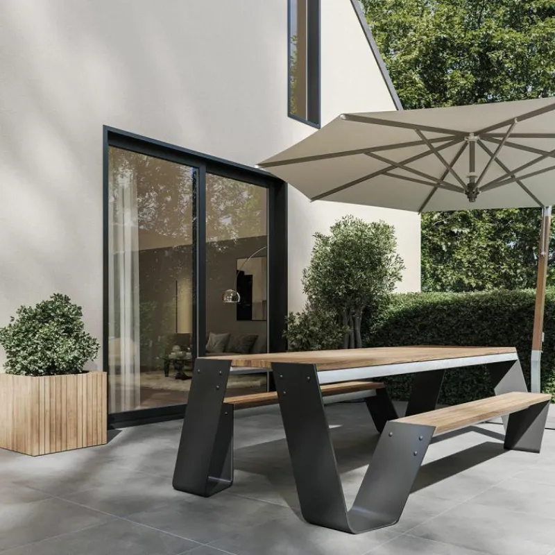Best Hopper Picnic Picknicktafel - 300 cm. Tuinsets|Tuintafels