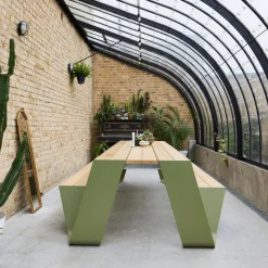 Online Hopper Picnic Picknicktafel - 240 cm. Tuinsets|Tuintafels