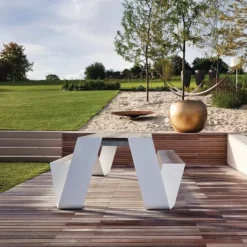 Online Hopper Picnic Picknicktafel - 240 cm. Tuinsets|Tuintafels