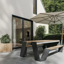 Hopper Picnic Picknicktafel - 360 cm. Tuinsets|Tuintafels
