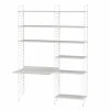 Outlet Kantoor Combinatie 2 Wandkasten|Wandtafels