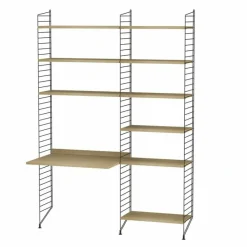 Outlet Kantoor Combinatie 2 Wandkasten|Wandtafels