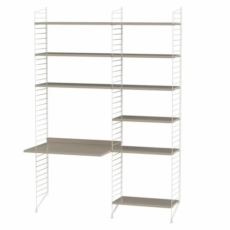 Outlet Kantoor Combinatie 2 Wandkasten|Wandtafels