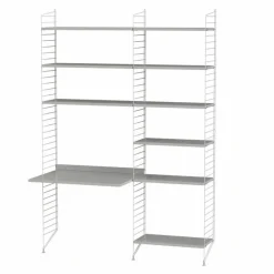 Outlet Kantoor Combinatie 2 Wandkasten|Wandtafels