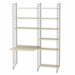 Outlet Kantoor Combinatie 2 Wandkasten|Wandtafels