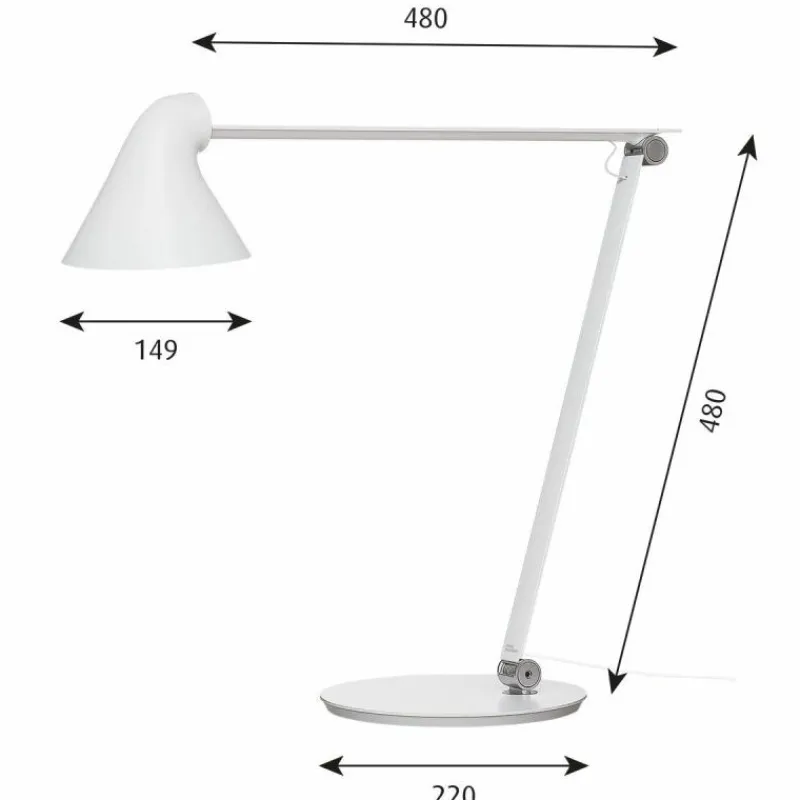 Outlet NJP Bureaulamp Bureaulampen