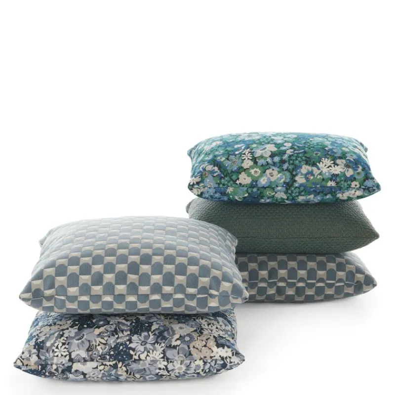 Discount Outdoor Kussen Liberty Obi Check 48 x 48 cm. Sierkussens