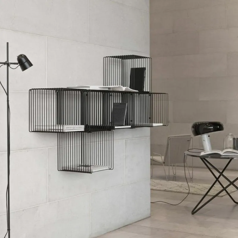 Online Panton Wire Wandkasten|Boekenkasten