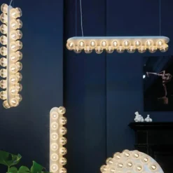 New Prop Light Double Vertical Hanglamp Vloerlampen|Hanglampen