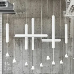 Clearance Puro Single Horizontal Hanglamp Hanglampen