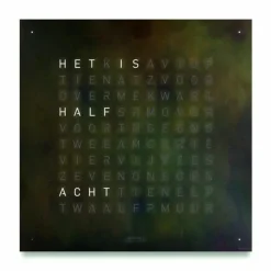 Discount QLOCKTWO Earth 45 Creator's Edition Klok Klokken