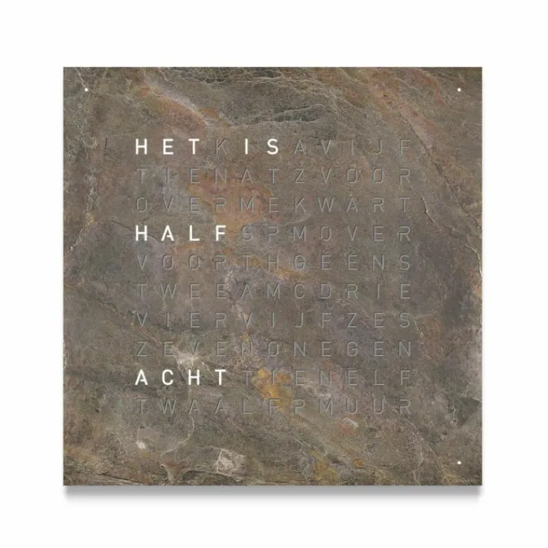 Discount QLOCKTWO Earth 45 Creator's Edition Klok Klokken
