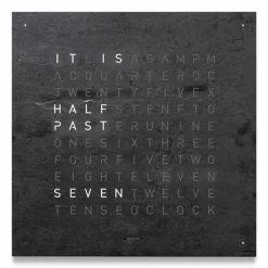 Discount QLOCKTWO Earth 45 Creator's Edition Klok Klokken