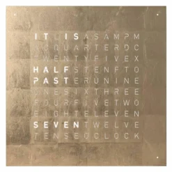 Best QLOCKTWO Earth 45 Universe Edition Klok Klokken