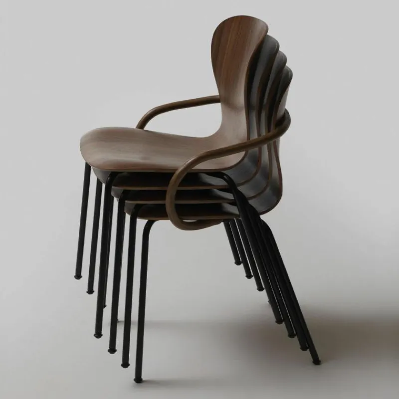 New S 220 F Stoel Met Armleuning Eetkamerstoelen