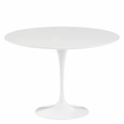 Outlet Saarinen Tulip Eettafel Met Wit Onderstel Eettafels