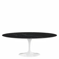 Outlet Saarinen Tulip Eettafel Met Wit Onderstel Eettafels